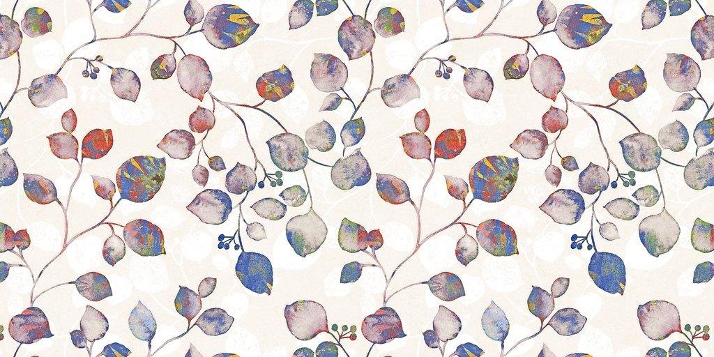 MK CARVING Beige Bloom Decor - 600x1200mm - 2x4ft