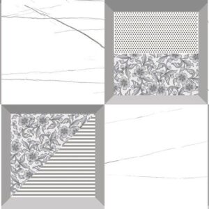 MK GLOSSY Classic Inky Black Decor - 600x1200mm - 2x4ft