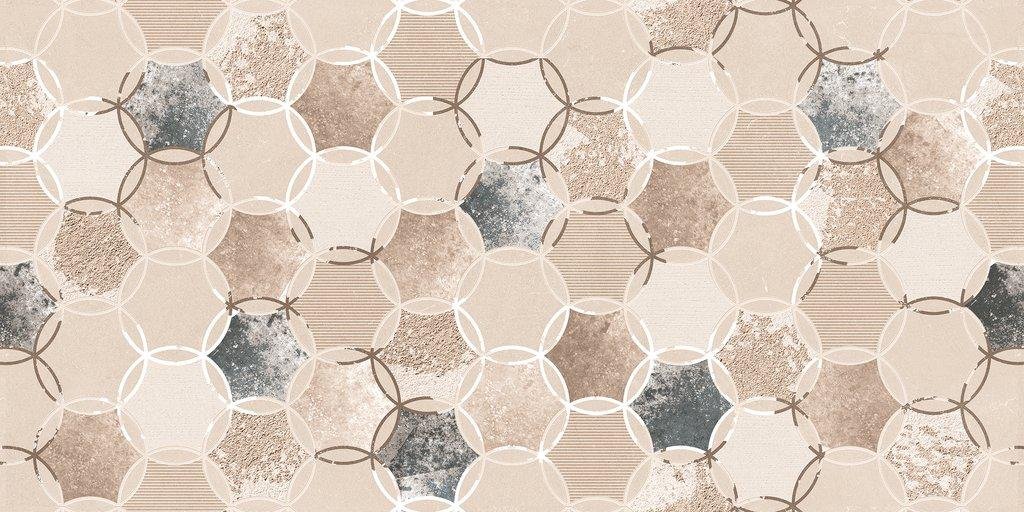 MK CARVING Hexaleaf Harmony Decor - 600x1200mm - 2x4ft