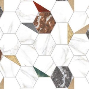 MK GLOSSY Satvario Luiz Decor - 600x1200mm - 2x4ft