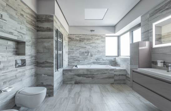 Luxury tile design layout concept for Dallas premium showroom collection