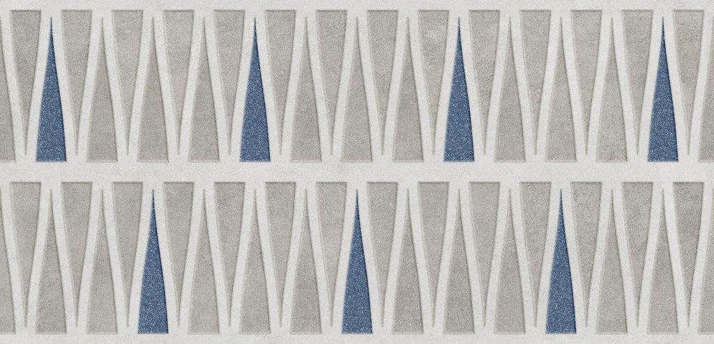 KP G Beauval Cemento HL 02 - Glue - 300x600mm - 1x2ft