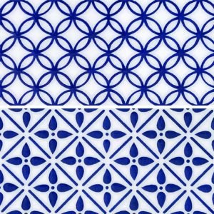 Sirocco Blue Mosaic Tile Dallas - 1x0.24ft Blue Tile