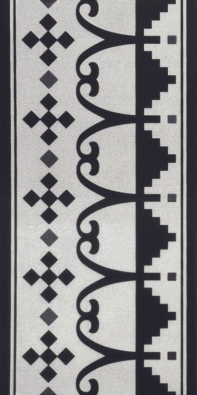 SS CFDB 3015001 QUADRA NERO BORDER - 300x150mm - 1x0.5ft