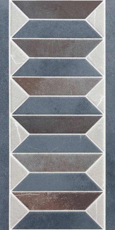 SS CFDB 3015006 ATLANTIS BLUE BORDER - 300x150mm - 1x0.5ft