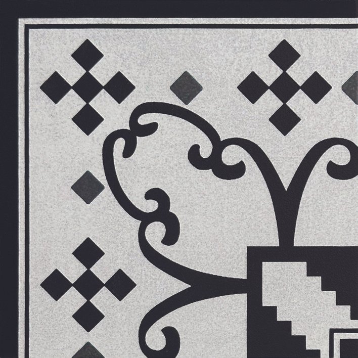 SS CFDC 1515001 QUADRA NERO CORNER - 150x150mm - 0.5x0.5ft