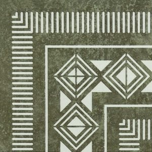 150x150mm Prism Olive Corner Accent Tile in Dallas