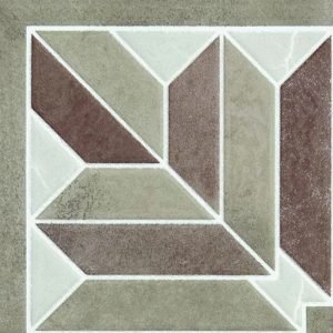150x150mm Atlantis Brown Corner Accent Tile in Dallas