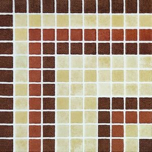 150x150mm Pebbles Beige Corner Accent Tile in Dallas