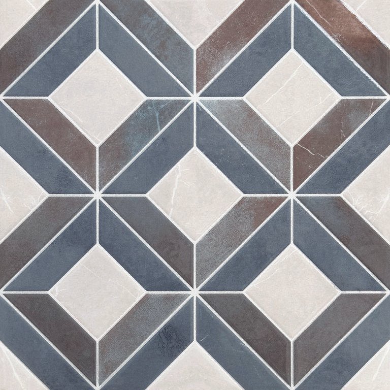 SS CFDM 3030006 ATLANTIS BLUE DÃƒâ€°COR - 300x300mm - 1x1ft