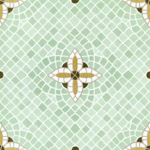 SS CFDM 3030026 PEBBLES VERDE DÉCOR - 300x300mm - 1x1ft