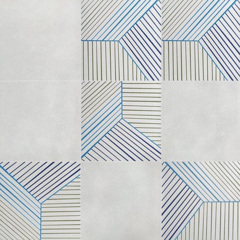 SS CFF6060031 STREAKS AZUL - 600x600mm - 2x2ft