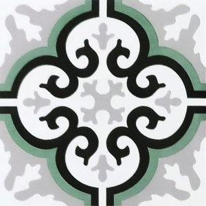 200x200mm Portlan Grey Mosaic Porcelain Tile in Dallas