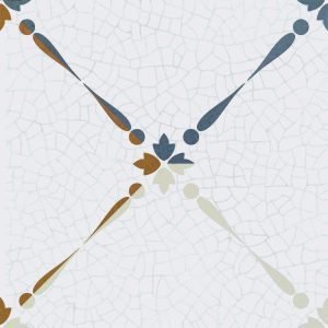 200x200mm Splendore Grigio Mosaic Porcelain Tile in Dallas