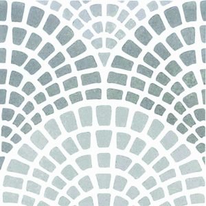 200x200mm Cobbled Gris Mosaic Porcelain Tile in Dallas