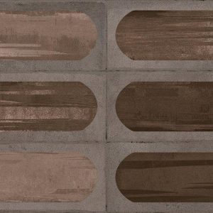 KP G Rostock Choco HL - Glue - 300x600mm - 1x2ft