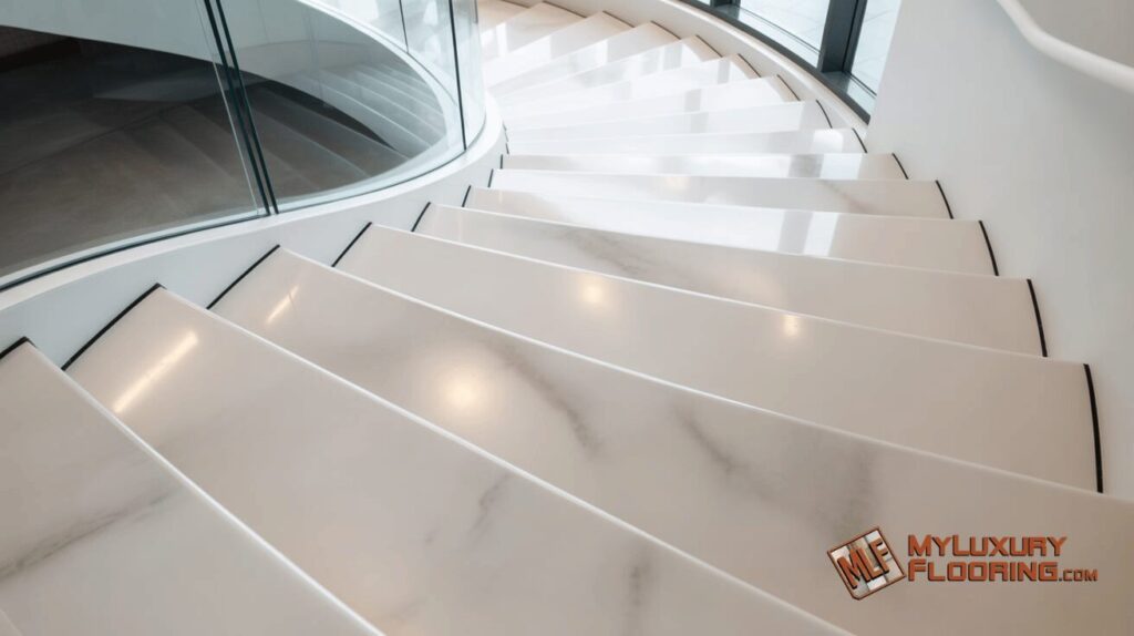25 Porcelain Stairs Design Ideas
