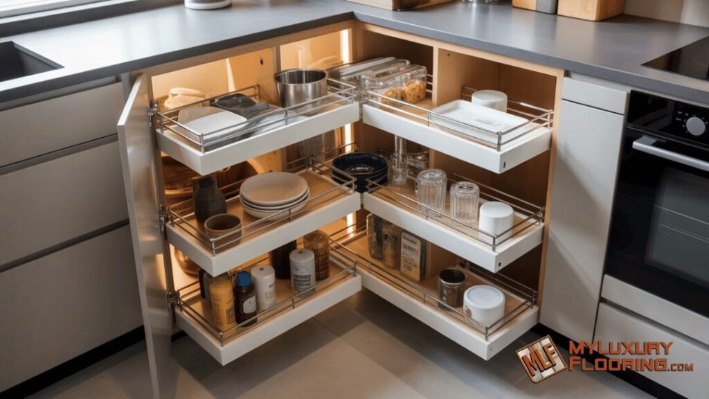 Blind Corner Pull-Out Cabinet