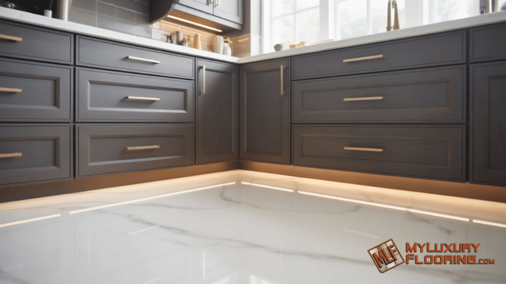 Corner Cabinet + Porcelain Countertop