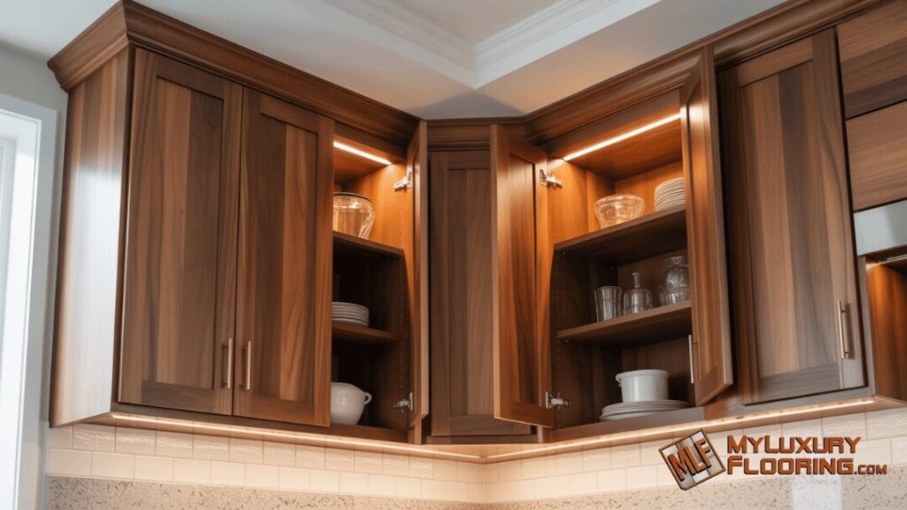 Diagonal Corner Cabinet