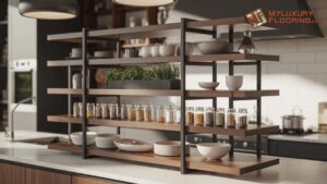 Free Standing Kitchen Countertop Shelves