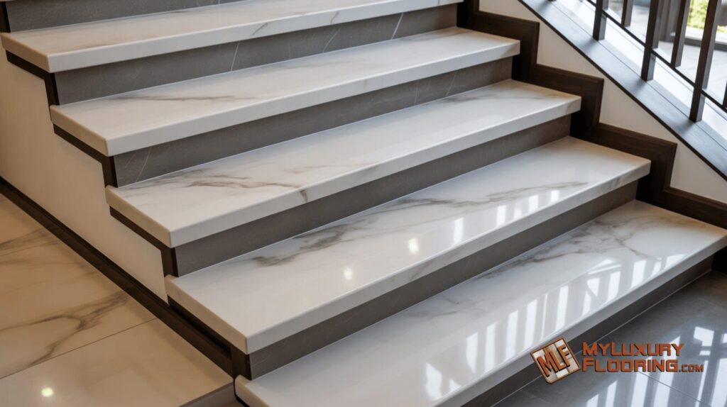 Full Slab Porcelain Stair Treads