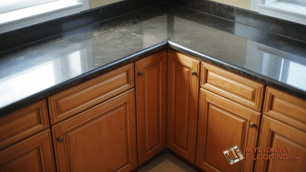 Kitchen Corner Countertop Cabinet Designs