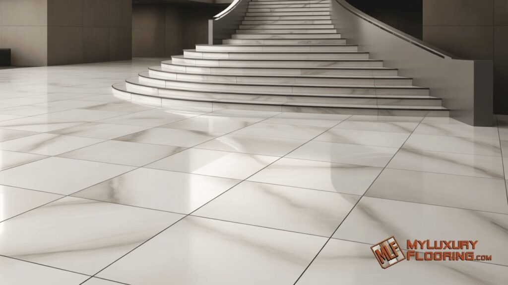 Large Format Porcelain Stair Tiles
