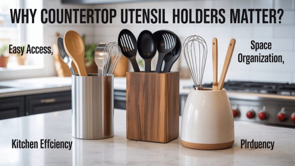 Why Countertop Utensil Holders Matter