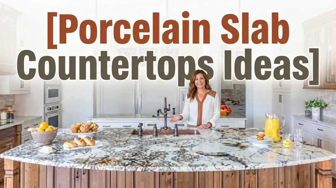 Porcelain Slab Countertops Ideas