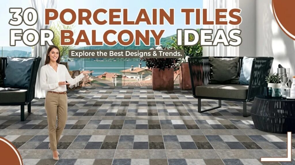 30 Porcelain Tiles for Balcony Ideas