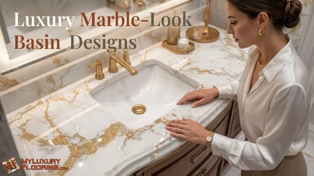 Luxury Marble-Look Basin Designs