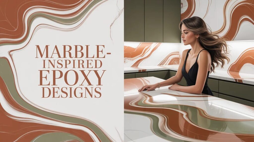 Marble-Inspired Epoxy Designs