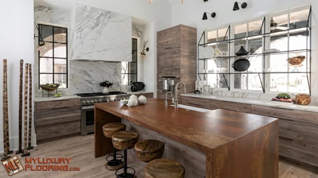 Mixed Material Countertops