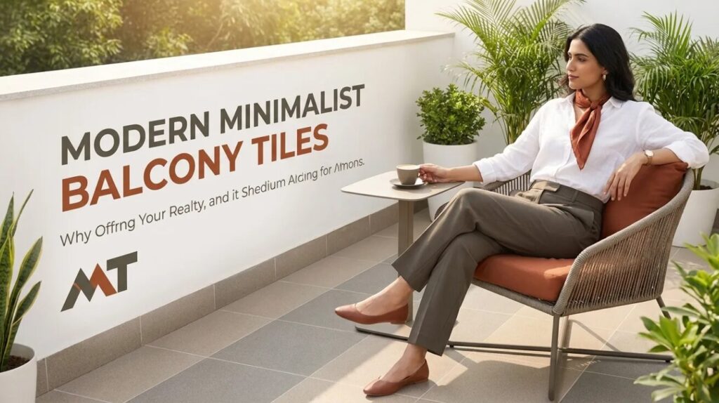 Modern Minimalist Balcony Tiles