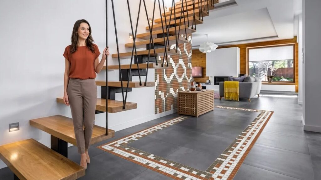 Mosaic Basement Accents
