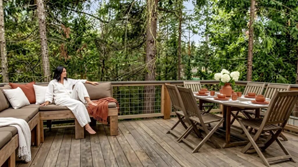 Rustic Outdoor Balcony Designs
