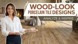 Wood-Look Porcelain Tile Designs