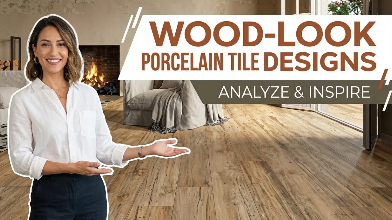 Wood-Look Porcelain Tile Designs
